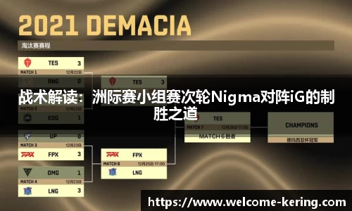 战术解读：洲际赛小组赛次轮Nigma对阵iG的制胜之道